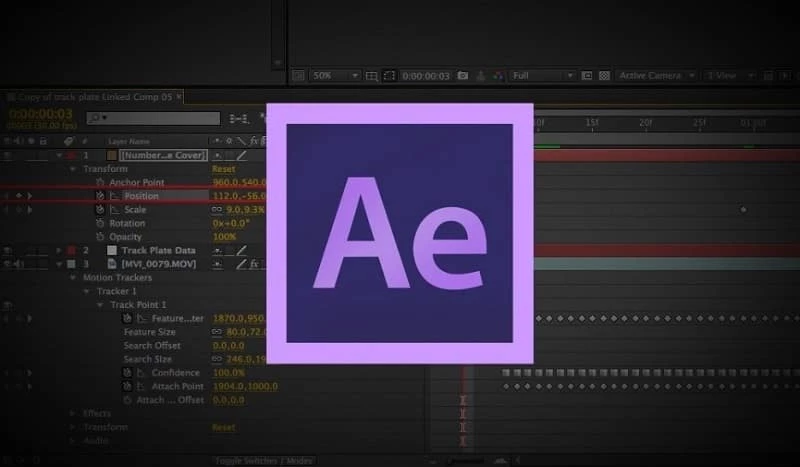 Adobe After Effects — captura de tela 1