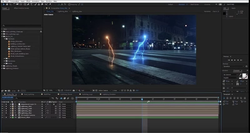 Adobe After Effects — captura de tela 2